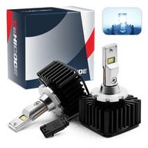 VehiCode D1S LED 헤드라이트 전구 8000K 쿨 블루 변환 키트 D1R D1C 35W CANBus 오류 없는 플러그 앤 플레이 제논 HID 밸러스트 발라스트 하이 로우