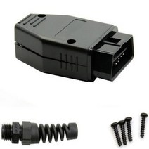 최고의 품질 16pin obd2 커넥터 OBD2 OBD 2 16Pin 암 각도 커넥터 OBD 암 와이어 소켓 커넥터 obdii 커넥터, J1962