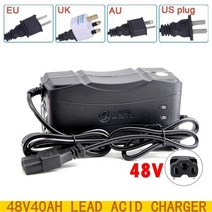 전동 킥보드 충전기 dc59v 5a agm gel vrla agm 납산 배터리용 전자동 스마트 충전기 48v 40ah 30ah 50ah 전기 스쿠터 전자 자전거 48v JX, 영국