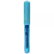 Pelikan 펠리카노 Jr. 만년필 터콰이즈 미디엄 펜촉 왼손잡이용 (924894), Turquoise_Right-Handed