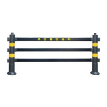 차선분리대-무단금지바(독립형)/ 봉2+바3(무단1+무지2) H1000xL2000