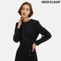[나이스크랍] 나이스클랍 숏기장 턱 블라우스 N221MWB207