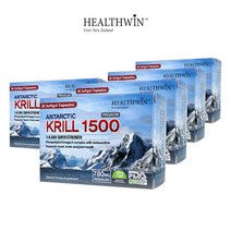 헬스윈 뉴질랜드 남극 크릴오일 1500mg 30정 5통