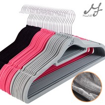 [엠에프매직행거] [MF매직하우스]정품MF회전형논슬립매직행거100개, 상세 설명 참조, MF논슬립매직행거100P:표준형-블랙