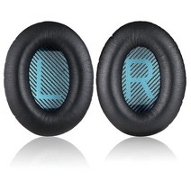 Bose 교체용 이어 패드 키트 - JECOBB 이어 쿠션 QuietComfort 2 Quiet Comfort 15 QuietComfort 25 QC 35 Ae2 Ae2i, Black