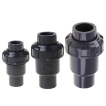 공기 펌프 체크 밸브 어항 편도 논리턴 플라스틱 스톱, 02 20mm