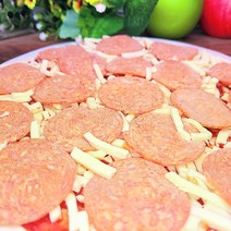 리얼 씬피자 페퍼로니 4판 세트, 4개, 245g