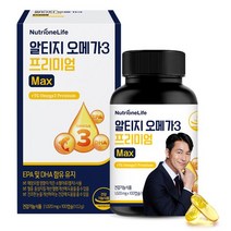 뉴트리원 알티지 오메가3 프리미엄 MAX, 1개, 100캡슐