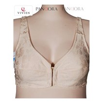 비비안 스판쟈가드 A_B컵 수유브라 면패드 소재가좋은, 85A, 소프트브라운