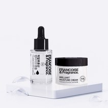 프랑스와즈 고농축 히알루론산 보습 수분크림 추천 모공수축크림 세트 80g+30ml, 광채수분크림80g+히알루론산펩타이드앰플30ml 세트