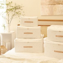 이케아 접이식 투명 패브릭 이불 속옷 수납함 장남감 책 소품 원룸 신혼 다용도 정리함, 패브릭 L