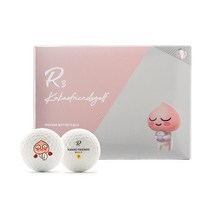 카카오프렌즈 골프 R3 어피치 에디션 (12알), 1세트, 12개