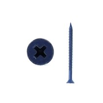 콘크리트피스 접시머리 나사 못 앙카 목공 석고 목재 방부목 데크 목공용 피스, 콘크리트피스 3/16인치(4.8)x70 100개, 1개