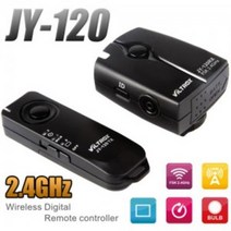 호루스벤누 유무선릴리즈 JY-120-B 니콘MC-30타입/2.4GHz/기본 건전지 포함, 1개