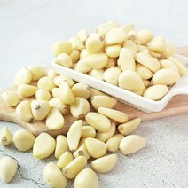 [더조은] 덜매운 대서마늘 깐마늘 중 1kg, 단품