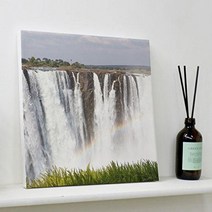 캔버스천데코사각액자30×30_빅토리아의폭포_홈갤러리액자, 3.폭포3