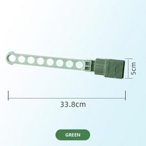 천장빨래건조대 전동빨래건조대 대형빨래건조대건조대 발코니 옷 벽걸이 욕실 실내 공간 절약 8 개 구멍, 한개옵션2, 02 GREEN