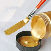 마카쥬물감 운동화 리폼 신발 염색 100300ml 골드 페인트 메탈릭 아크릴 페인트 조각상 색칠을 위해 퇴색하지 않는 방수 diy 손으로 그린 ​​낙서 광택 코팅, 샴페인 골드, 100ml