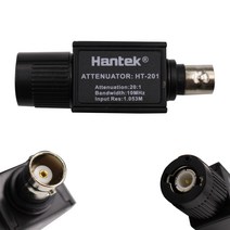 휴대용오실로스코프 오실로스코프 신호발생기 부품 hantek attenuator 1008c 신호 수동 감쇠기 ht201 20:1 수동 감쇠기 300v max for pico
