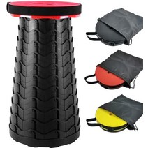 캠핑 의자 체어 접이식 야외 텔레스코픽 접이식 경량 소형 휴대 가능 적재 용량 396.7lbs(180kg) 1초 안에 열리고 닫힘 높이 조절 가능 2.6 - - ) 일본직배송, 빨간색