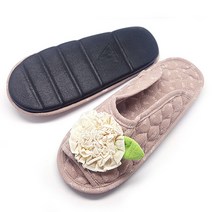 양말나라 코사지 쿠션슬리퍼 쿠션덧신/ 쿠션 거실화 쿠션실내화 유치원 어린이집 요양원 서빙화 (3개당사은품)