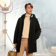 네파 남성용 TV광고상품! 때로는 캐주얼하게 때로는 고급스럽게 전지현 구스코트 (블랙)