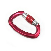 한라산 등반 악세사리 25kn 등산 동굴 탐험 암벽 등반 carabiner d 형 안전, 그물