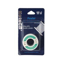 코텍 땜납 K-0055 지름 1mm 전기 실납 납땜 인두 공사 작업 용, 단품