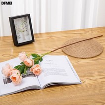 DFMEI 영롱한 모란 견포 7마리 조화 실내 거실 인테리어 소품 귤조화 결혼식 화담 꽃꽂이, 【샴페인】