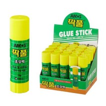 국산 딱풀 다꾸풀 한지풀 천연풀 문방풀 제본풀 사이즈 15g 20개 세트 만능풀 접착제 매직 강력풀 접착풀 아모스 고체풀 바르는풀 투명풀 책 문구용풀 학용품풀 종이풀 좋은풀 공예풀