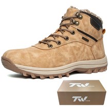 TAE WOL 남녀공용 패션부츠 방수 스노우 부츠 겨울 신발 캐주얼 경량 발목 운동화