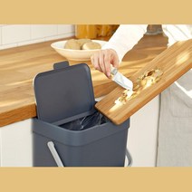 싱크대에 걸어쓰는 이동식 음식물 쓰레기통 음식처리기 수거함 냄새차단, free, DG-271489