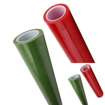 [여로] 실리콘 점착 내열 마스킹 테이프 15mm x 50M 녹색 산업용 마킹 컬러 유지보수 종이테이프 종이 화지