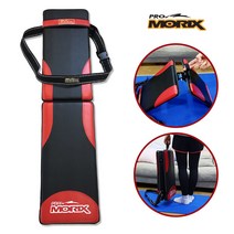 프로모릭스 윗몸일으키기 기구 복근운동기 싯업 보드 복근왕 접이식, 블랙레드