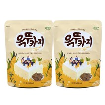 쿠키아 뚜부과자 옥뚜카지(50g) 두부과자 아이 어른 술안주용 건강 간식 스낵, 2봉