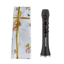 가정용 코인노래방 기계 휴대용 길거리공연 찬양 반주기 부스 lewinner l-1098 노래방 마이크 30w 전문 무선 블루투스 마이크 스피커 지원 휴대 전화 라이브, 1-카키색 옷감