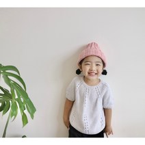 [코바늘DIY] 데일리 심플 비니모자 DIY 대바늘 입문용 초보용(동영상포함), 19 차콜