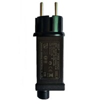 전원 어댑터 31V 6W 항상 밝은깜박이 드라이브 LED 드라이버 EU 방수 IP44 스트링 조명 조명, black, CHINA, 100-240V + EU
