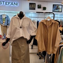 [스테파니] 언발란스 가오리 셔츠 SH2121 뉴코아울산점