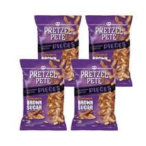 Pretzel Pete 프레첼 피트 조각 시나몬 브라운 슈가 설탕 160g 4개 독일