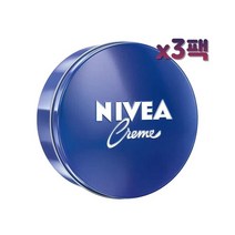 Nivea 니베아 독일산 파란통 크림 대용량 독일 직배송 400ml x3팩