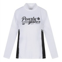 파리게이츠 파리게이츠긴팔티 F 521A1TI061_WH 여성 에어 배색 이너티셔츠