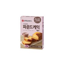 큐원 홈메이드 파운드 케익 믹스 500g 케이크 가루 분말 파우더 만들기, 4개