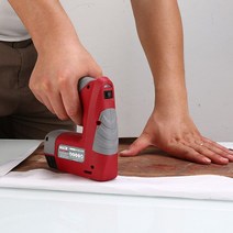 못총 미니타정기 못타카 스테이플러 충전식 리튬 배터리 무선 전기 네일 건 휴대 목공, 빨간 못 총