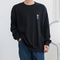 키작은남자 히티 자수 맨투맨