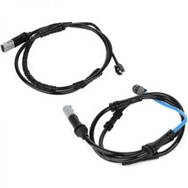 전면 + 후면 디스크 브레이크 패드 마모 센서 34356791958 BMW F10 528I 535I 550I 640I 34356791962 용 2 PCS, Black