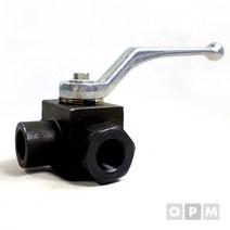 [엘비]독일 고압볼밸브(삼방) 유압볼밸브(삼방) 20A