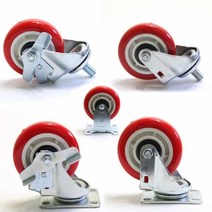 무따 운반구바퀴4호 엘카 대차 카트 운반구 앵글달리 핸드카트 핸드카트부품 운반기, 4호볼트회전4P-BT-S