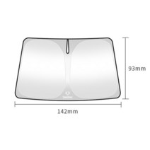 넓은 그늘 차양막쌍용 액티언 코란도 렉스턴 카이론 로디우스 티볼리 무쏘 용 자동차 창문 햇빛 가리개 여, 03 142 93