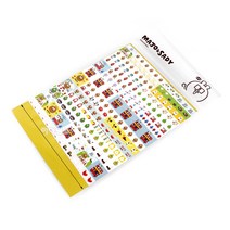 아이윙스 1000 바른손 다이어리 데코 캐릭터 스티커, 단품